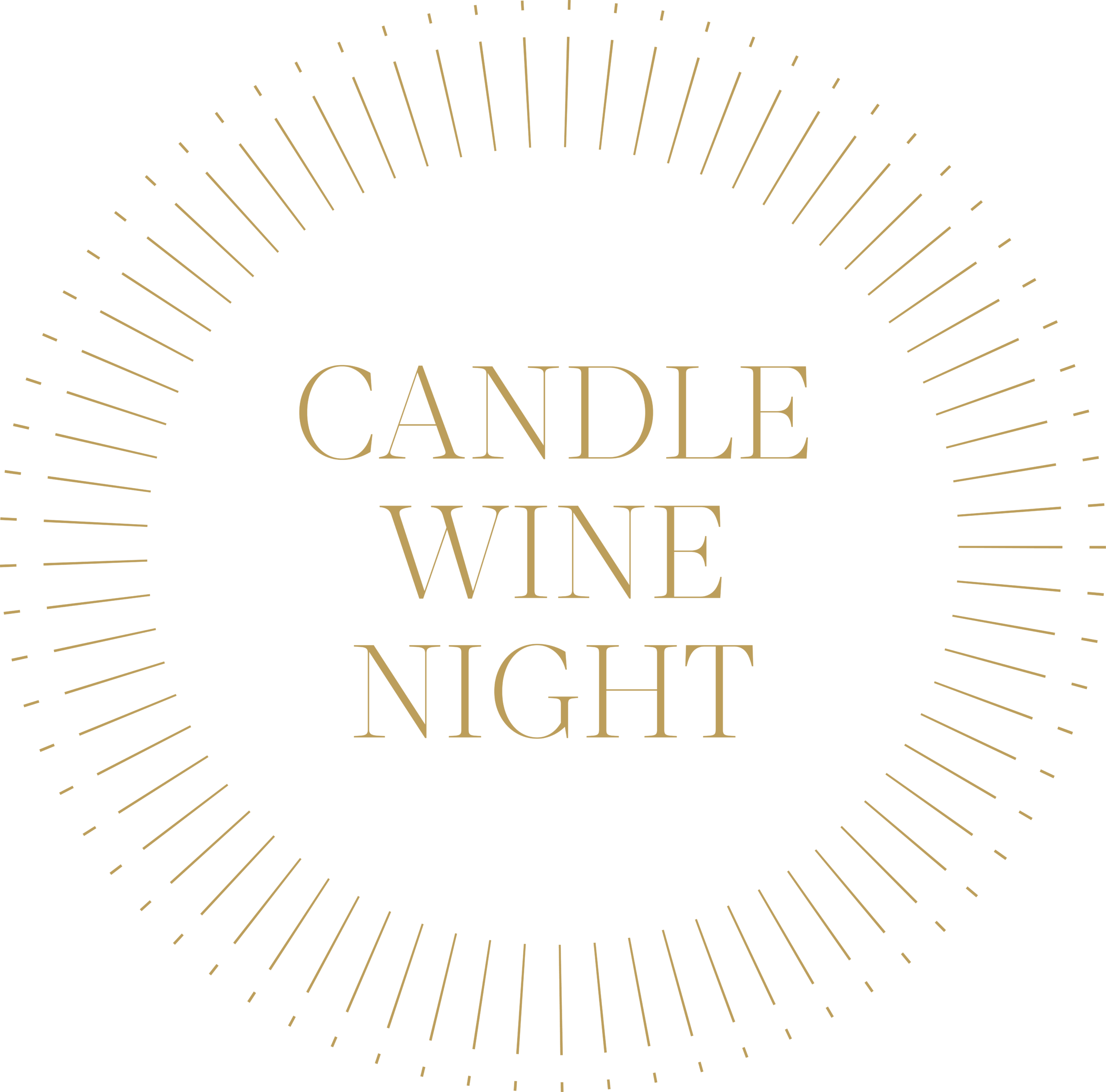 Candle Wine Night Logo